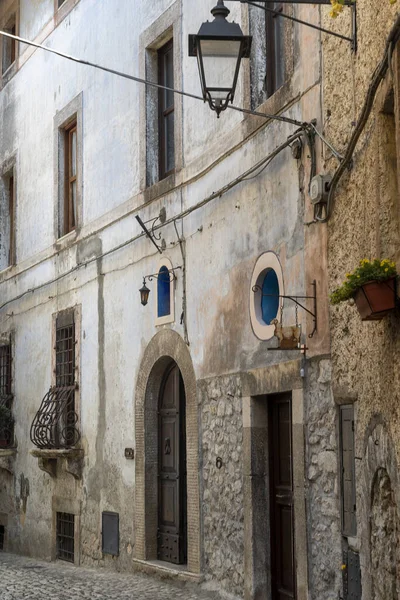 Sermoneta, cidade histórica na província latina — Fotografia de Stock