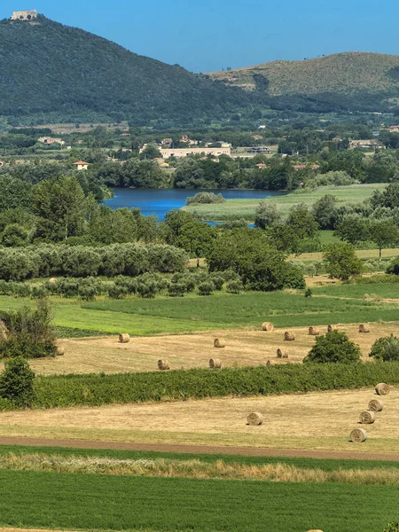 Ländliche Landschaft in der Provinz Caserta — Stockfoto