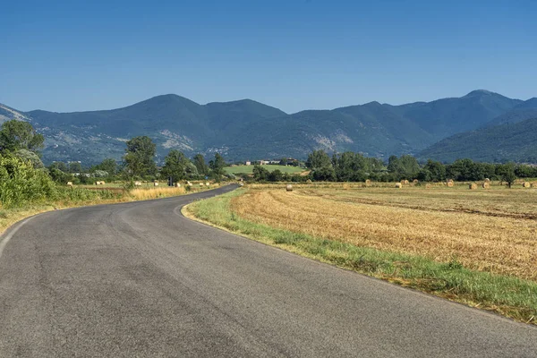 Rural landscape near Amaseno, Lazio — Stock Photo, Image
