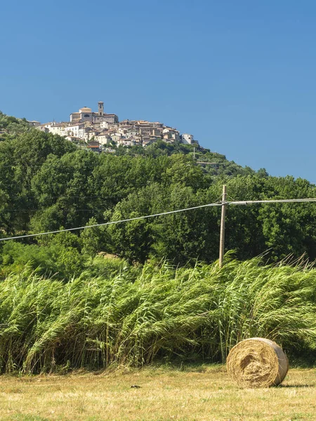 Landelijk landschap bij Prossedi, Lazio — Stockfoto