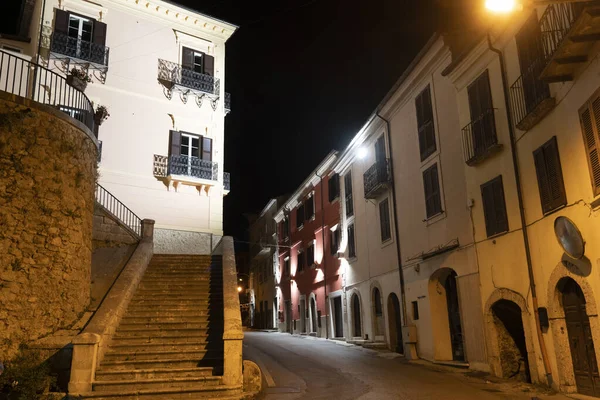 Arpino, Itália, de noite — Fotografia de Stock