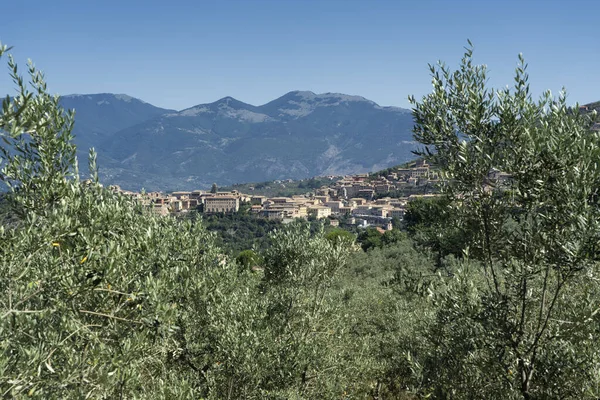 イタリアのアルピノ、歴史的な町 — ストック写真