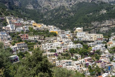 Costiera Amalfitana, İtalya, yaz mevsimi: Positano