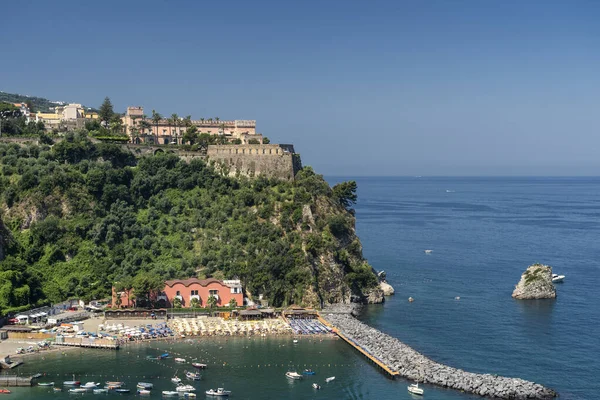 Das Meer bei vico equense, Neapel — Stockfoto