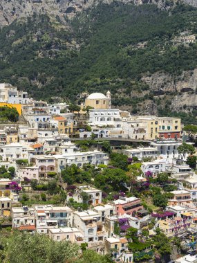 Costiera Amalfitana, İtalya, yaz mevsimi: Positano