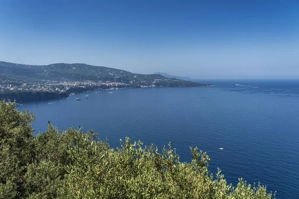 O mar em Vico Equense, Nápoles — Fotografia de Stock