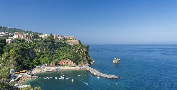 O mar em Vico Equense, Nápoles — Fotografia de Stock