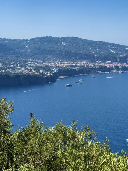 O mar em Vico Equense, Nápoles — Fotografia de Stock