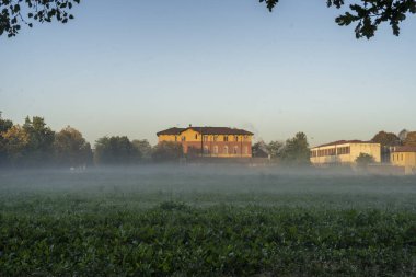 Bir Ekim sabahı Milano Parco Nord 'u