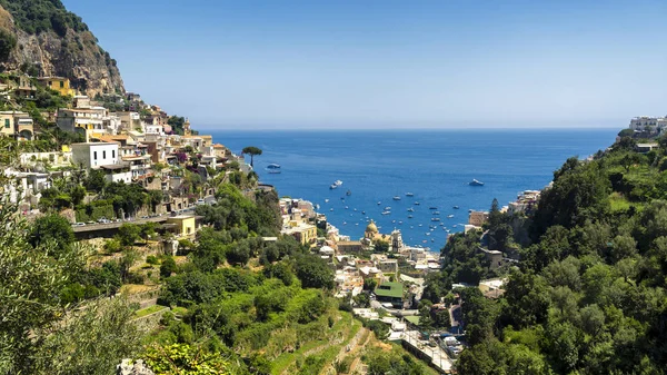 Costiera Amalfitana, Italy, the coast at summer: Positano — 图库照片