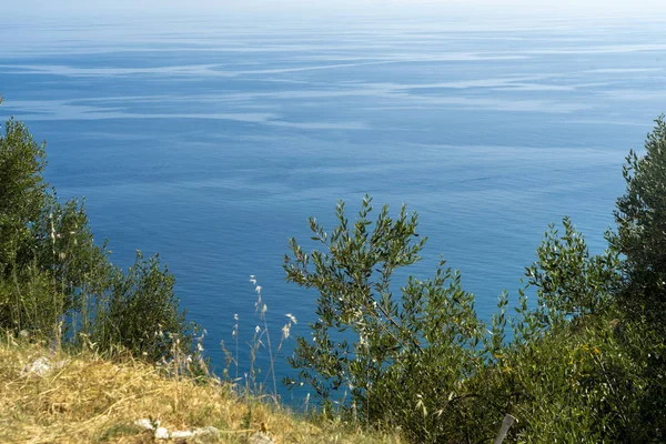 Ακτή στην Baia Tirrena, Salerno, Ιταλία — Φωτογραφία Αρχείου