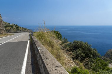 The coast of Maratea, Southern Italy, at summer