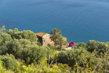 İtalya, Pisciotta, Salerno kıyısında.