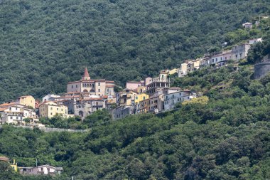 The coast of Maratea, Southern Italy, at summer