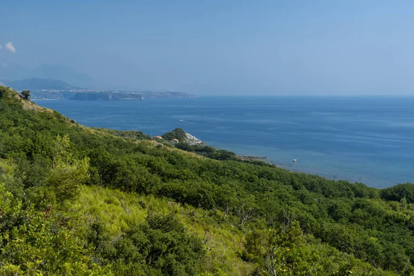 A costa de Maratea, sul da Itália, no verão — Fotografia de Stock