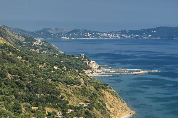 Coast at Baia Tirrena, Salerno, Italy — Stock Photo, Image