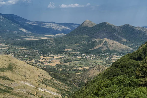 Landschaft in der Nähe von Mormanno, Kalabrien — Stockfoto