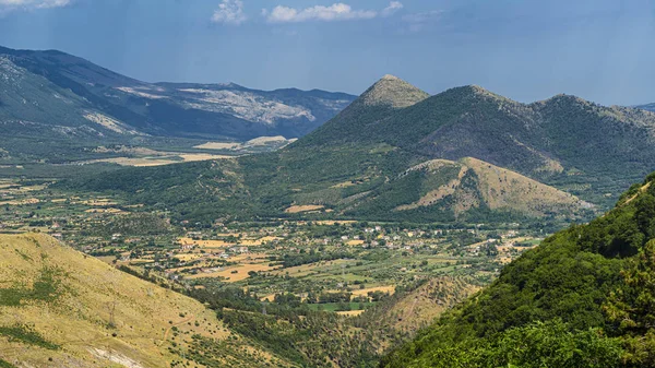 Landskap nära Mormanno, Kalabrien — Stockfoto