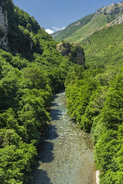 Landschaft in der Nähe von Santa Domenica Talao, Kalabrien — Stockfoto