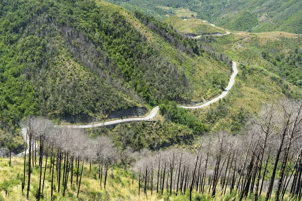 Paesaggio vicino a Mormanno, Calabria — Foto Stock