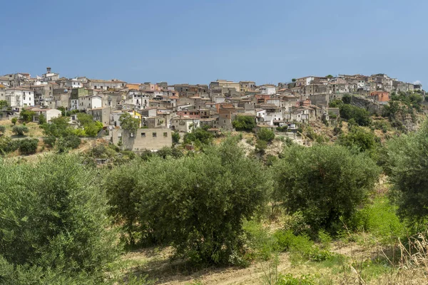 Tarsia, óváros Cosenza tartományban, Calabria — Stock Fotó