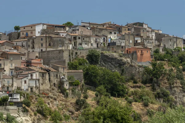 Tarsia, stare miasto w prowincji Cosenza, Kalabria — Zdjęcie stockowe