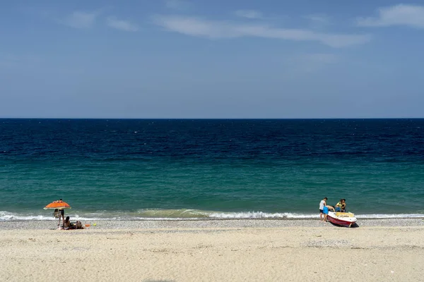 Пляж Скьявоне, Калькутта, Италия — стоковое фото