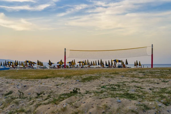 Schiavonea plajı, Calabria, İtalya — Stok fotoğraf