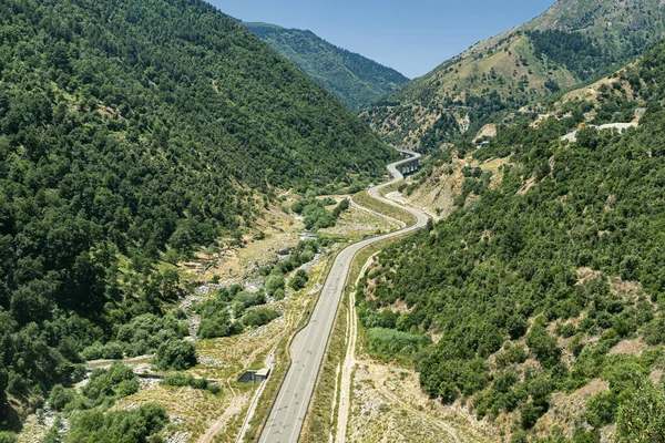 Valle vicino Longobucco, Calabria, Italia — Foto Stock