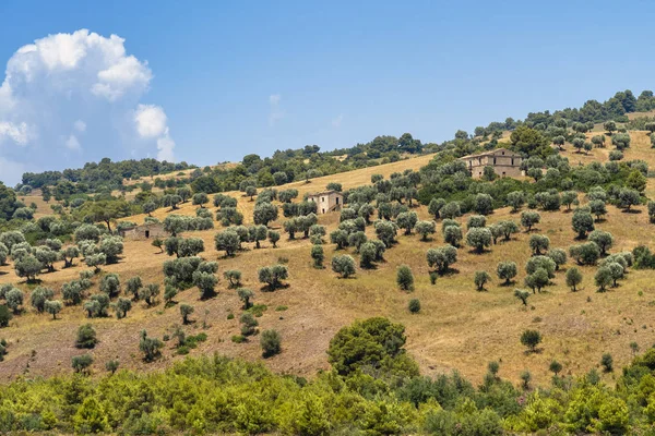 The valley of Ferro river, Calabria, Italy — Stock Photo, Image