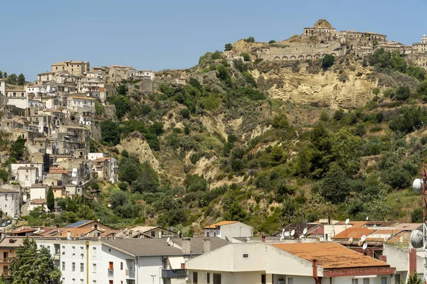 Tursi, aldeia velha em Basilicata — Fotografia de Stock