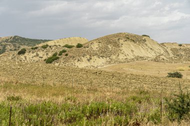 Yazın Matera eyaletinde kırsal alan