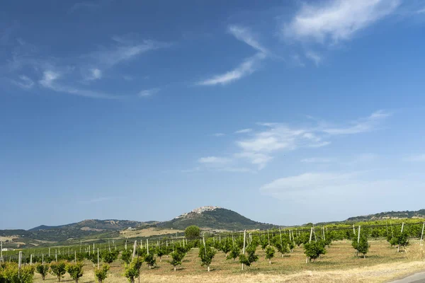 Pemandangan Rotondella, Basilicata, Italia — Stok Foto