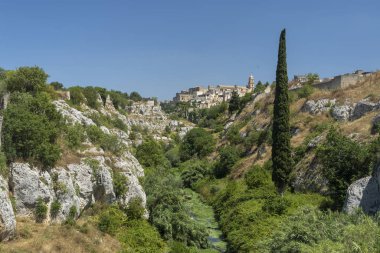 Puglia 'daki Gravina, tarihi şehir.