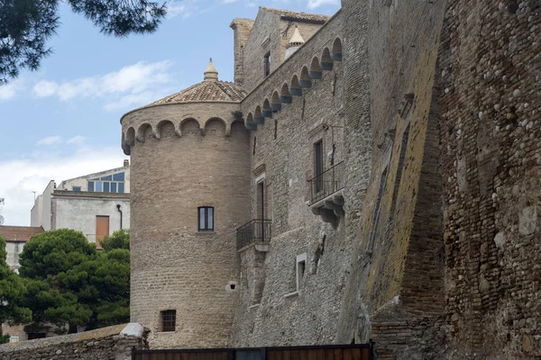 Serracapriola, centro storico della Puglia — Foto Stock