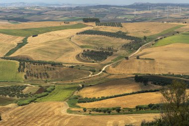 Serracapriola, Apulia, İtalya 'dan kırsal alan