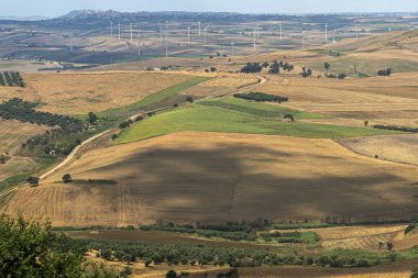 Serracapriola, Apulia, İtalya 'dan kırsal alan