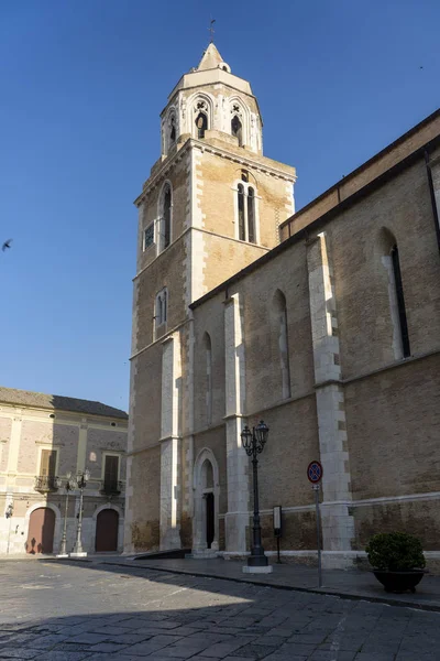 Kathedraal van Lucera, Apulië, Italië — Stockfoto