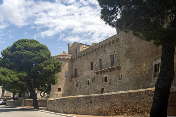 Serracapriola, Apulia 'nın tarihi şehri. — Stok fotoğraf