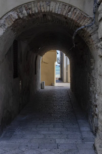 Termoli Campobasso Molise Italy Street Historic Town — Stock Photo, Image