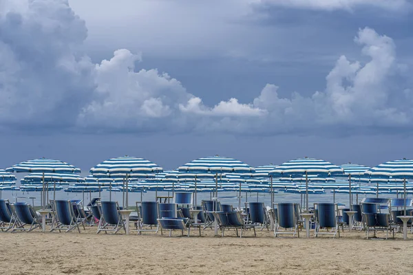 Giulianova Teramo Abruzzi Italy Beach Summer — Stockfoto