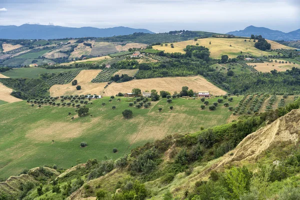 Natural Park Atri Teramo Abruzzo Italy Landscape Calanques Summer — Stok fotoğraf