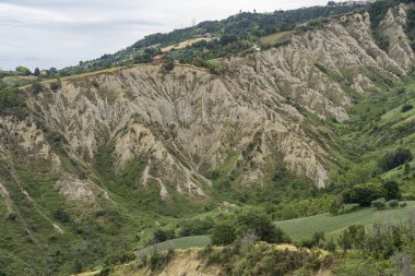 Natural Park of Atri, Teramo, Abruzzo, Italy: landscape of calanques at summer