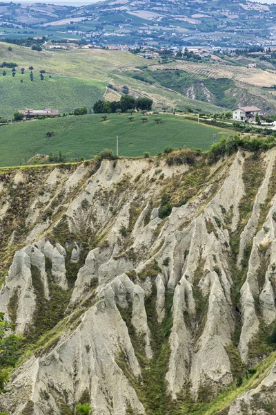 Natural Park Atri Teramo Abruzzo Italy Landscape Calanques Summer — 图库照片