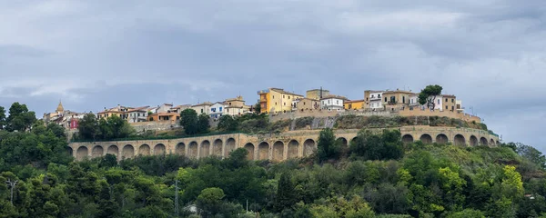 Silvi Teramo Abruzzo Veduta Panoramica Del Centro Storico — Foto Stock