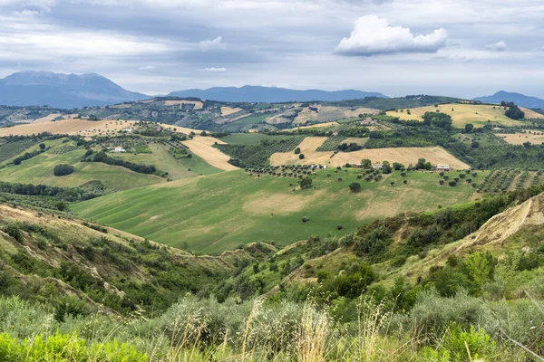 Natural Park Atri Teramo Abruzzo Italy Landscape Calanques Summer — Stock Photo, Image