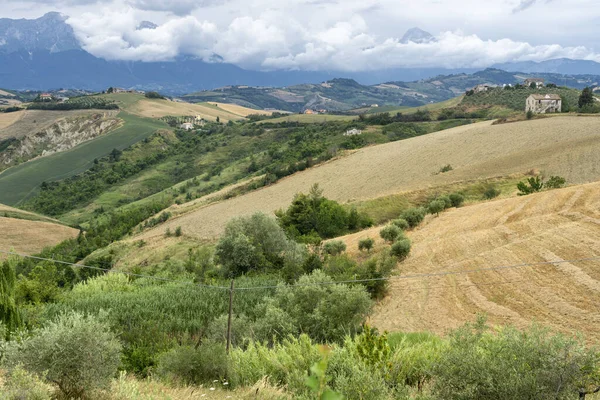 Natural Park Atri Teramo Abruzzo Italy Landscape Calanques Summer — Stock fotografie