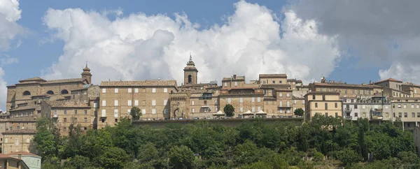 Montefiore Dell Aso Medieval Town Ascoli Piceno Province Marches Italy — Stock Photo, Image