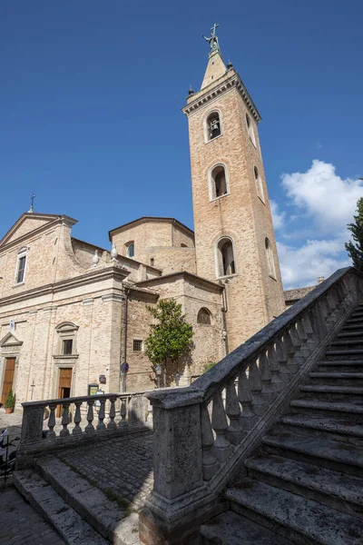 Ripatransone Ascoli Piceno Marches Italy Typical Street Historic Town Morning — Stockfoto