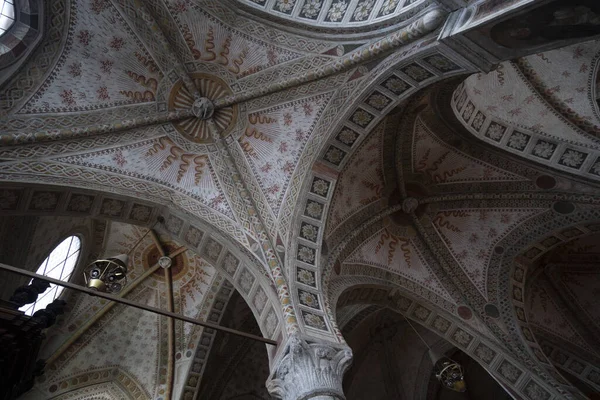 Milan Lombardy Italy Interior Historic Church Santa Maria Delle Grazie — Stock Photo, Image